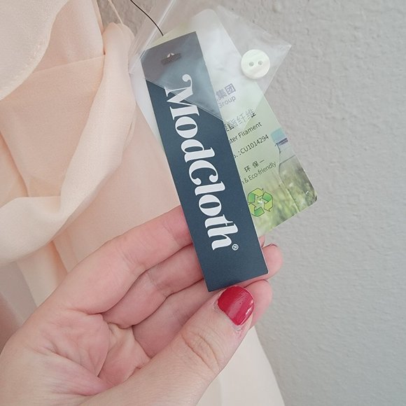 NWT Modcloth Queen of Eden Maxi Dress Size M - Picture 3 of 6